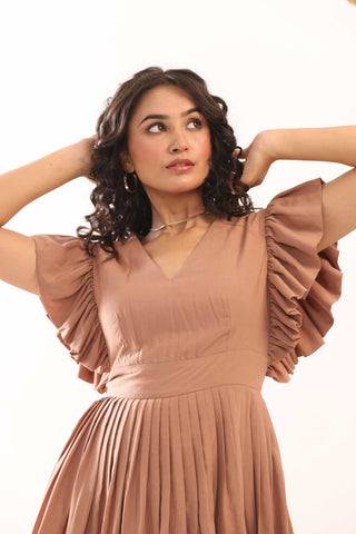 Mocha Mini Dress