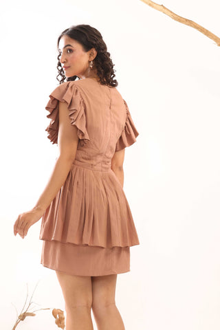 Mocha Mini Dress