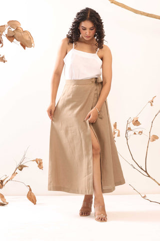 Vivienne Linen Skirt