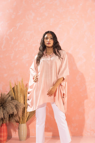 Roze Oversize Shirt