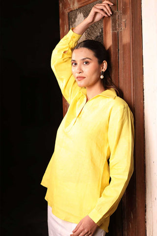 Marigold Linen Shirt