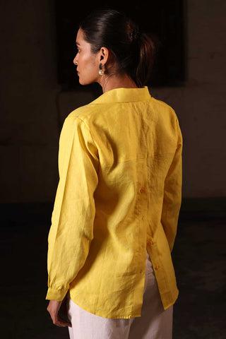 Marigold Linen Shirt