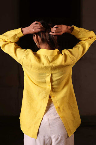 Marigold Linen Shirt