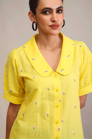 Flora Linen Shirt