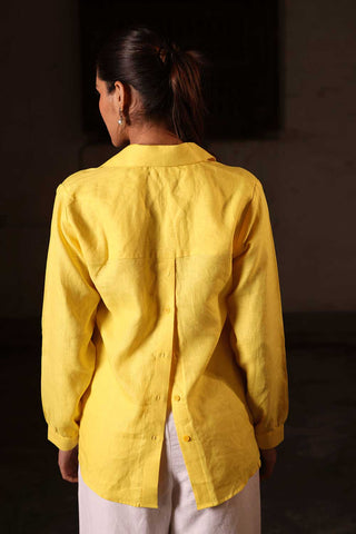 Marigold Linen Shirt