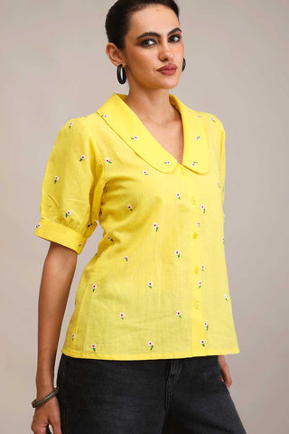 Flora Linen Shirt
