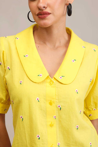 Flora Linen Shirt