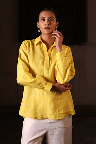 Marigold Linen Shirt