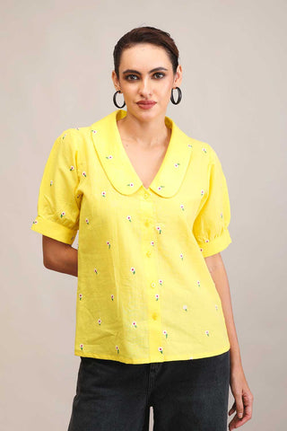 Flora Linen Shirt