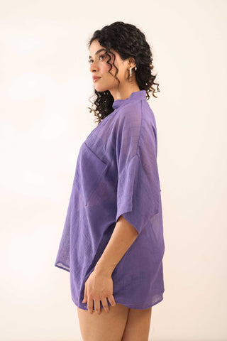 Mauve Blouse