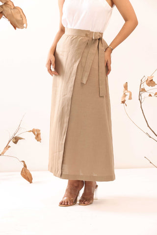 Vivienne Linen Skirt